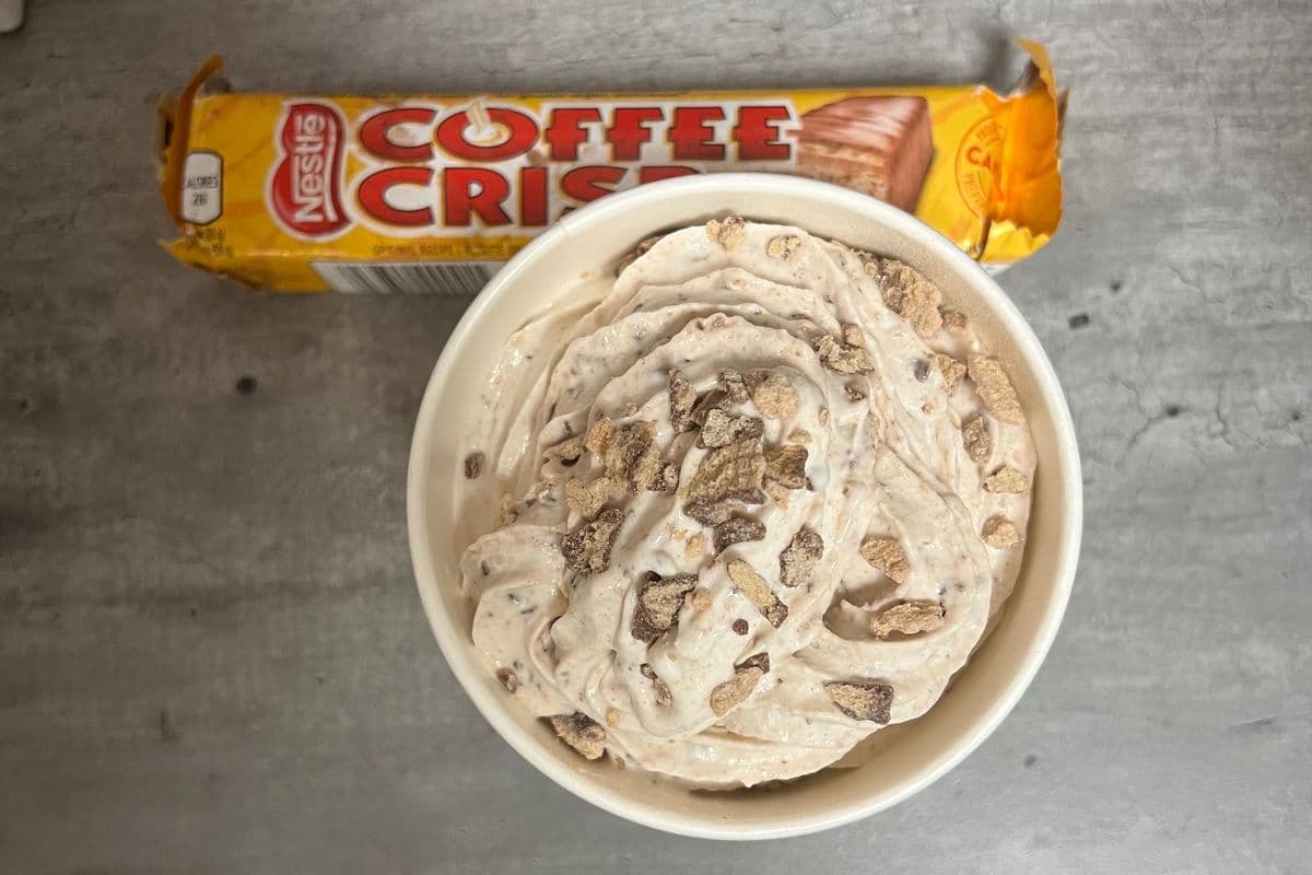 Coffee Crisp Frozen Yogurt