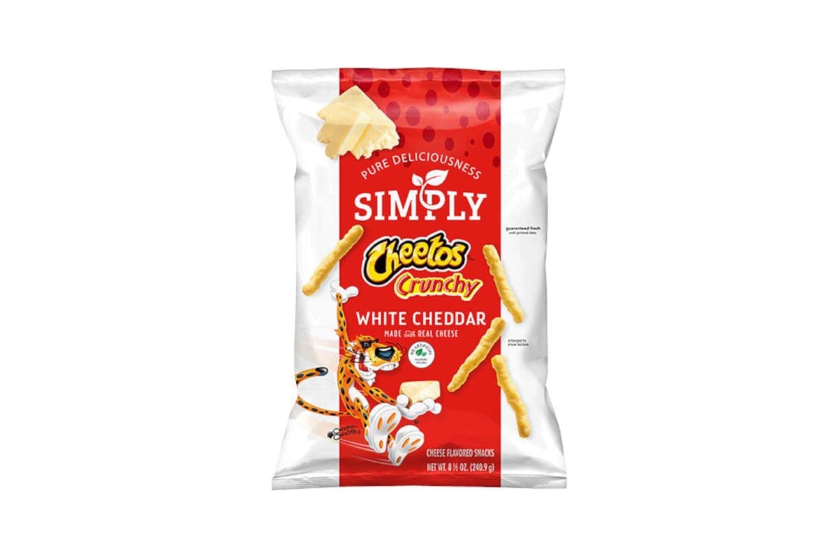 Cheetos Crunchy White Cheddar (241gm) (280 Cal)
