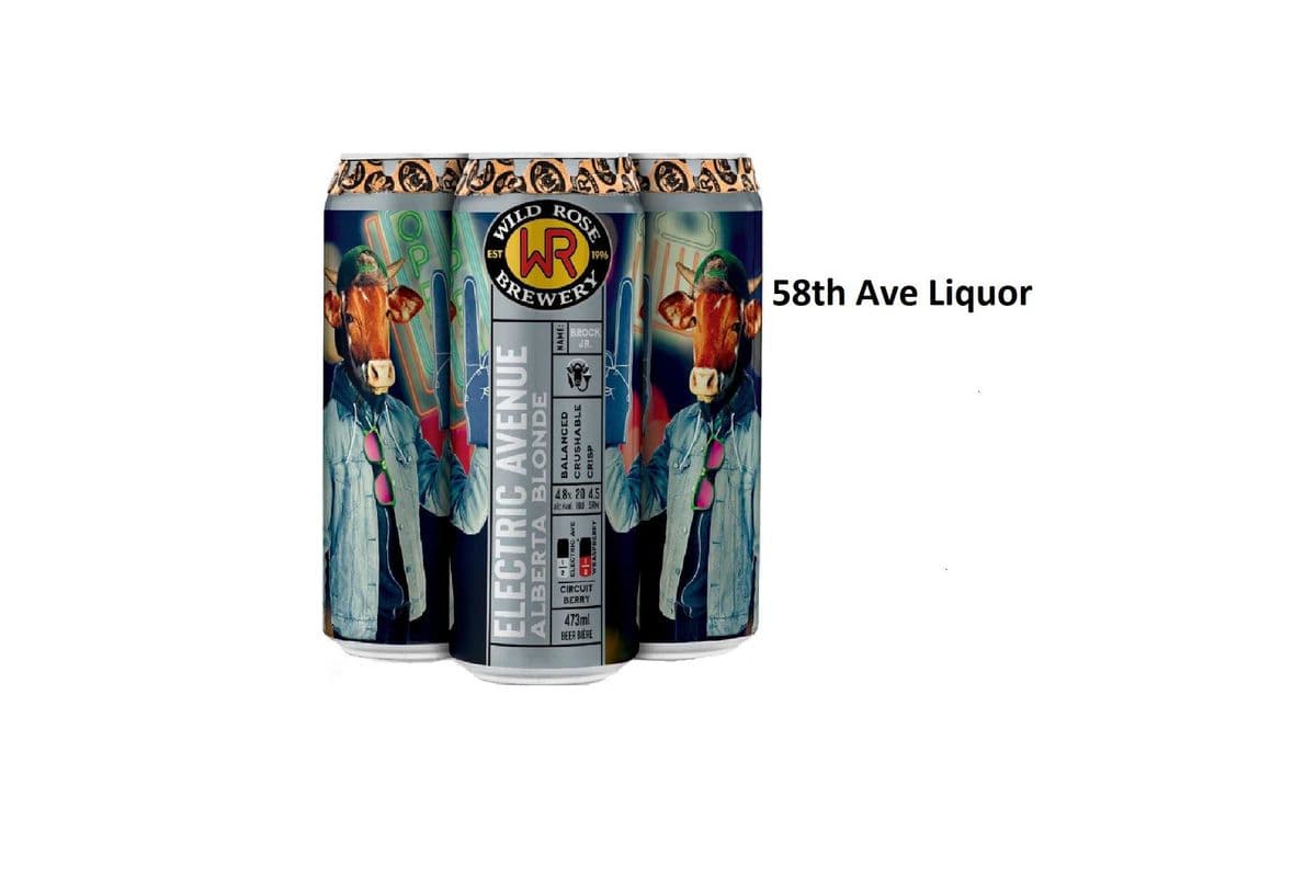 WILD ROSE ELECTRIC AVENUE BLONDE 4 CANS (1 x 4x473ML)