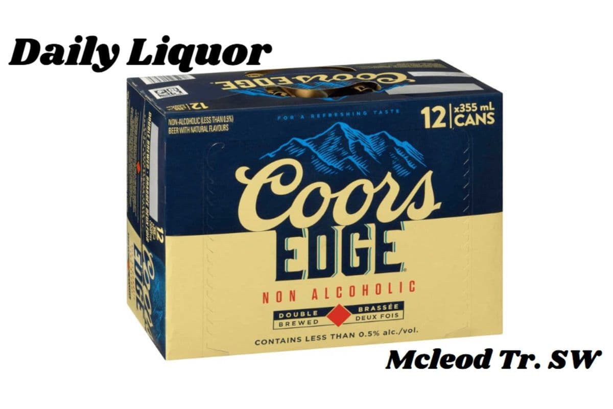 COORS EDGE 0.0% 6CANS (1 x 355ML EACH)