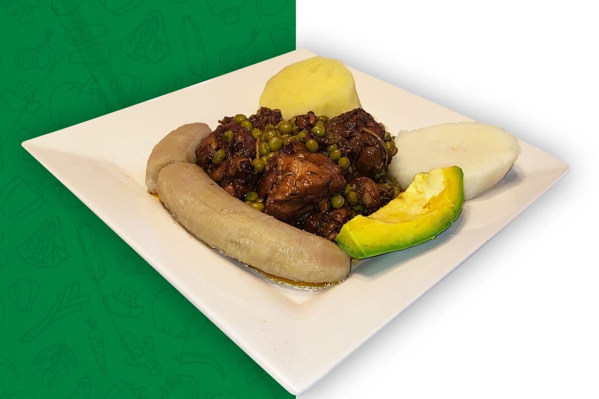 Breakfast Special - Stew chicken