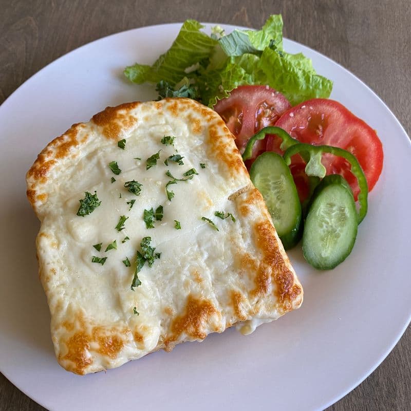 Open Cheese Toast