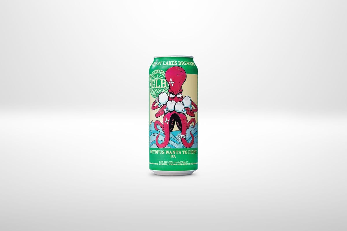 Great Lakes Octopus Wants To Fight IPA (1 x 473 ml)