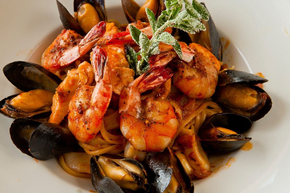Seafood Fettuccine