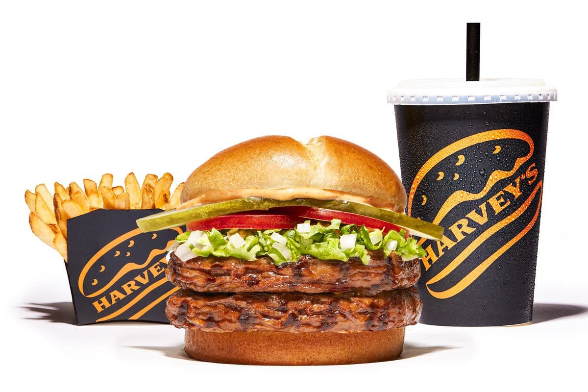 Double Angus Burger Combo