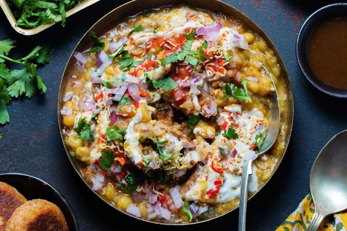 Aloo Tikki Chaat