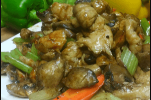 Chicken with Mushrooms 蘑菇鸡肉
