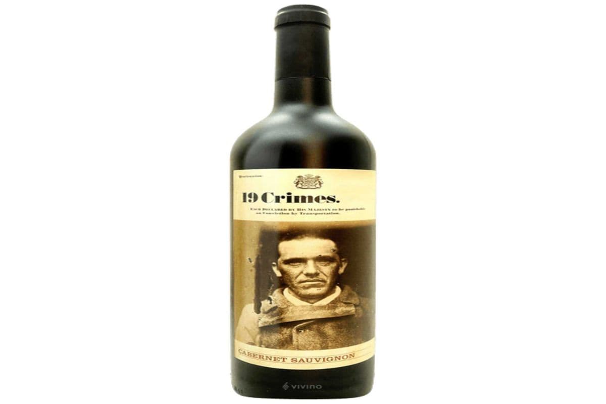 19 Crimes Cabernet Sauvignon 750ml (1 x 750 ml)