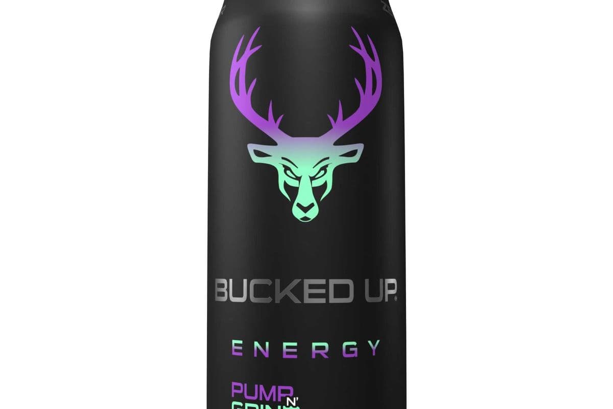 Bucked Up Energy Drink - Pump N' Grind 473ml