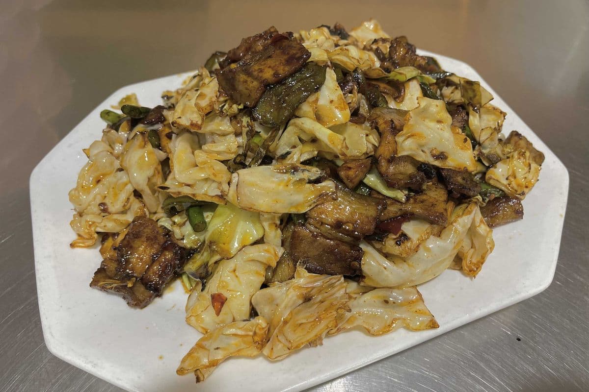 P2. Szechuan Marbled Pork and Cabbage (回鍋肉)