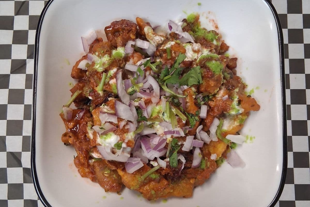 Veg Pakora Chaat