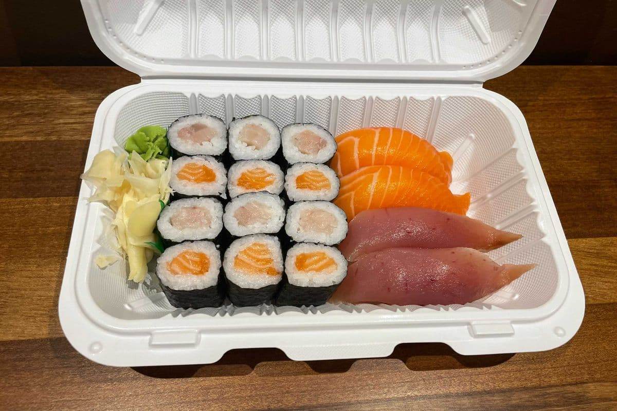 Salmon and Tuna Combo