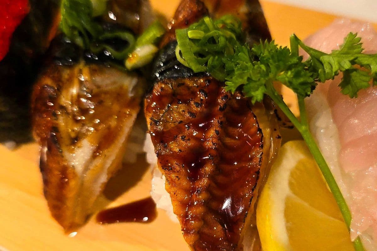 Unagi Nigiri Sushi
