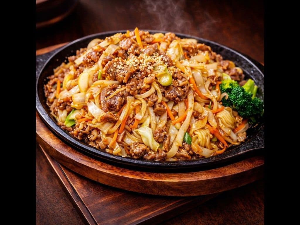 Beef Yaki Udon