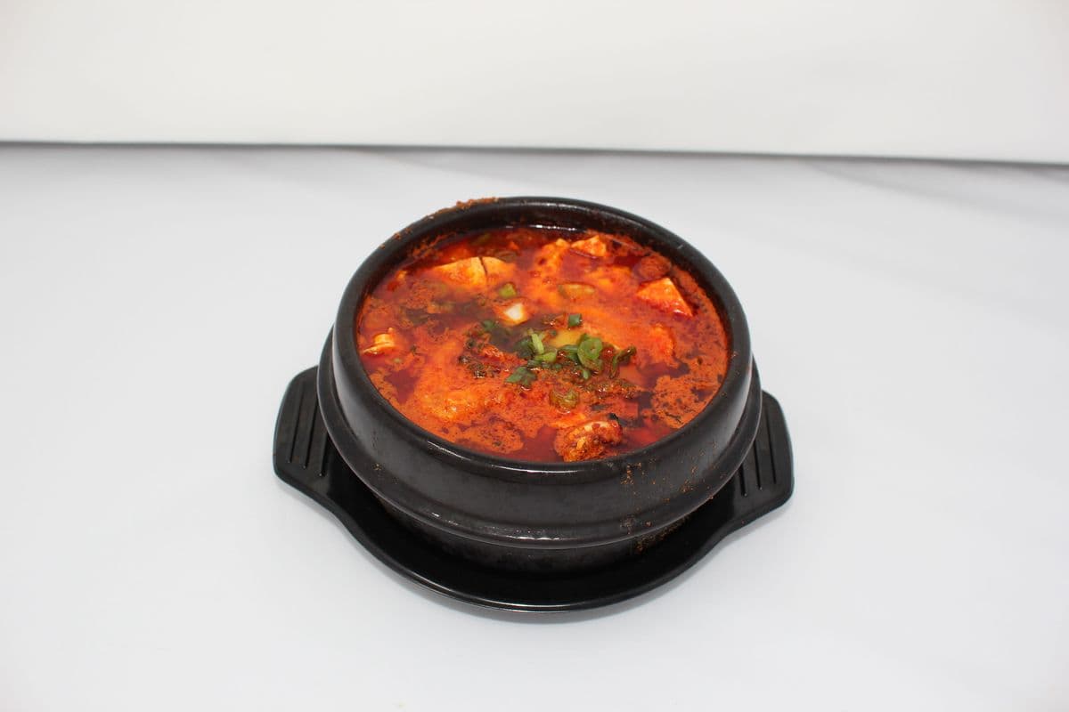 Spicy Red Tofu Soup