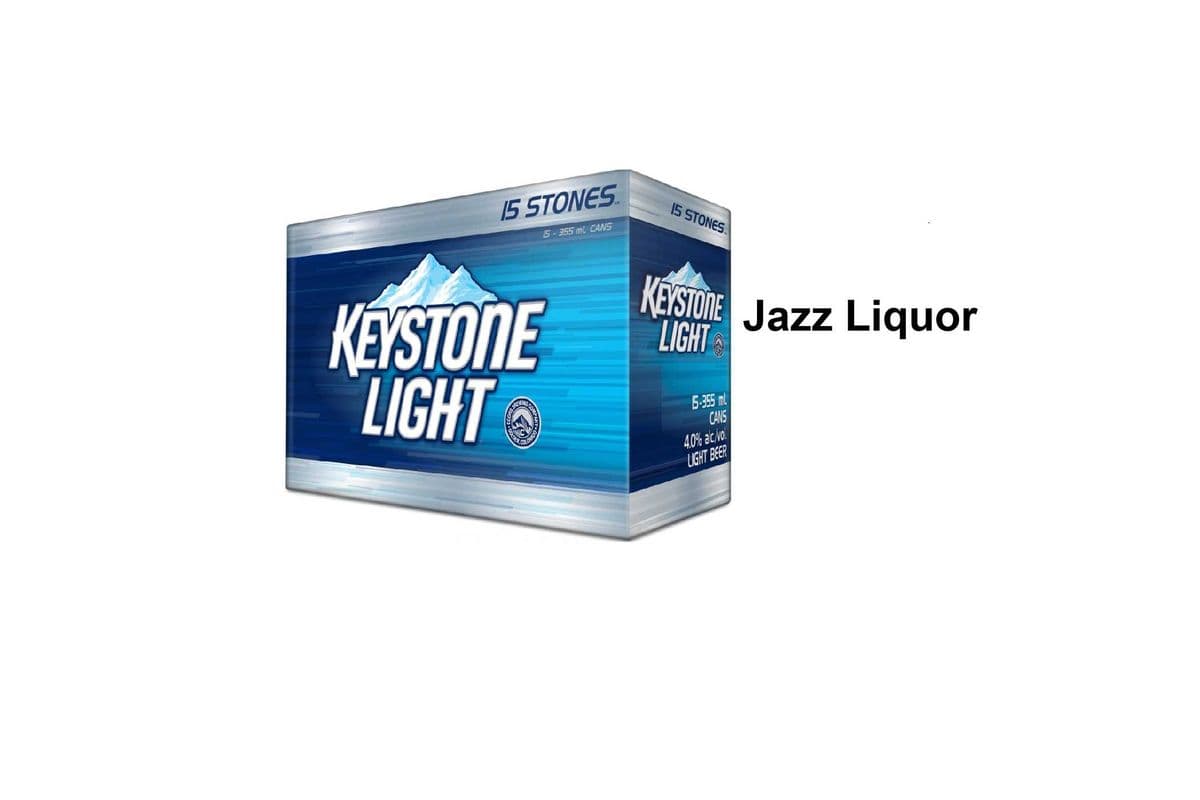 KEYSTONE LIGHT 15 CANS (1 x 15×355ML )