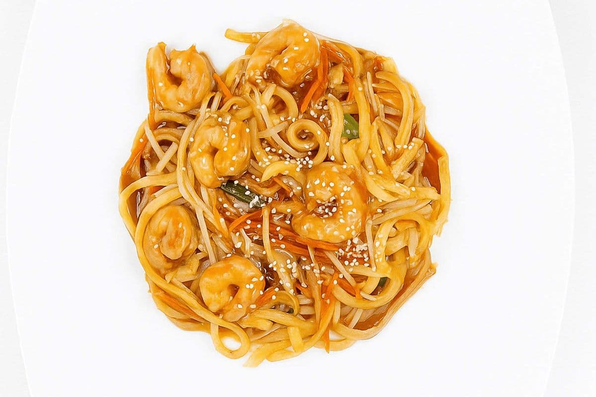 Shrimp Teriyaki Udon 虾照烧乌冬
