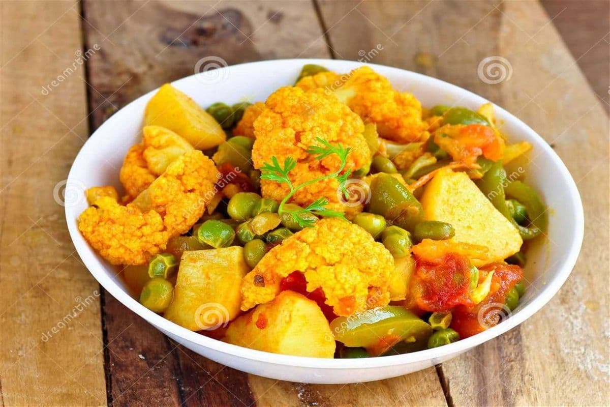 Medium Mixed Vegetable Curry