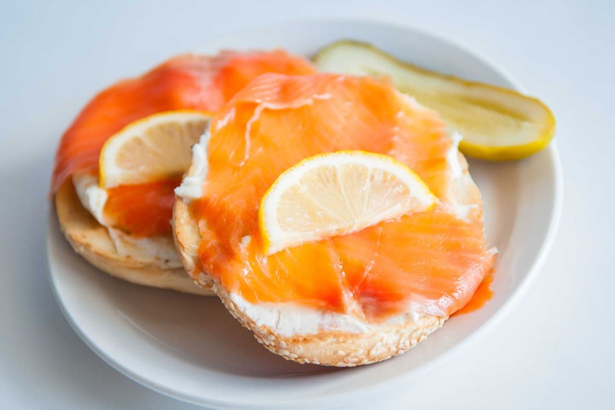Smoked Salmon Sandwich