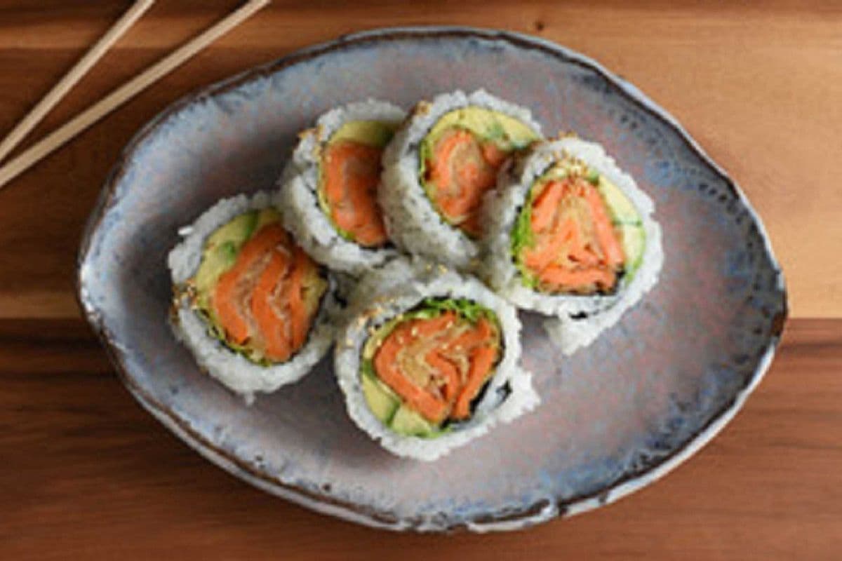 Yam and Avocado Roll