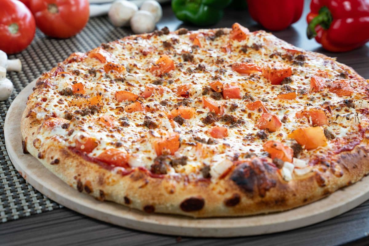 Small Mediterranean Pizza
