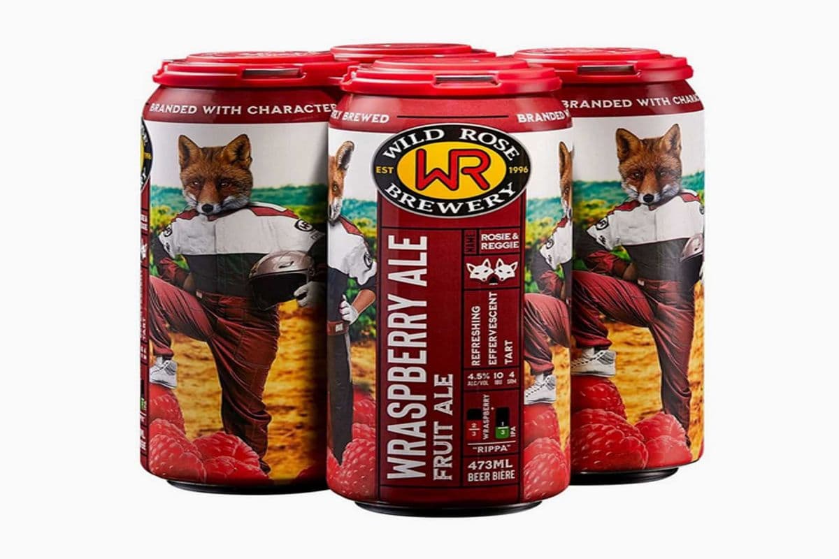 WILD ROSE RASPBERRY (4 x 473ML)