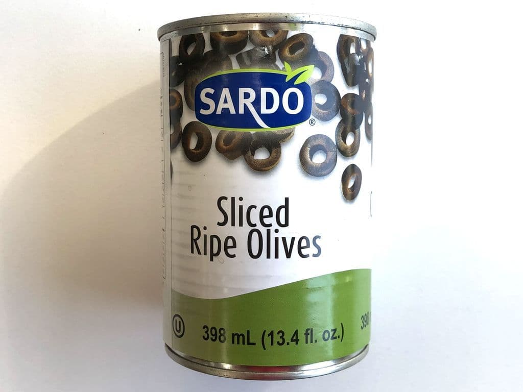 Sardo Sliced Black Olives (398 ml)