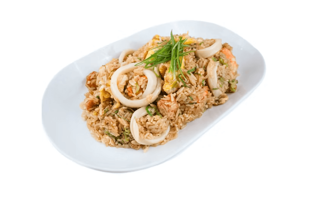 Arroz Chaufa + Mariscos