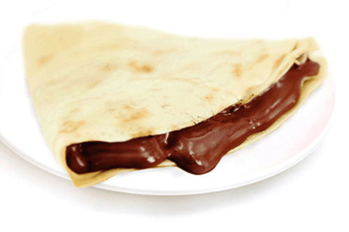 Nutella-Licious Crepe (302 Cal)