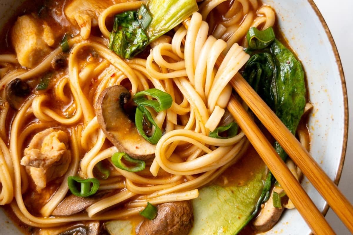 Chicken Udon Soup