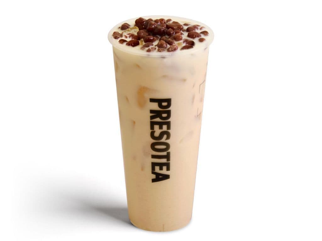 Red Bean Milk Tea