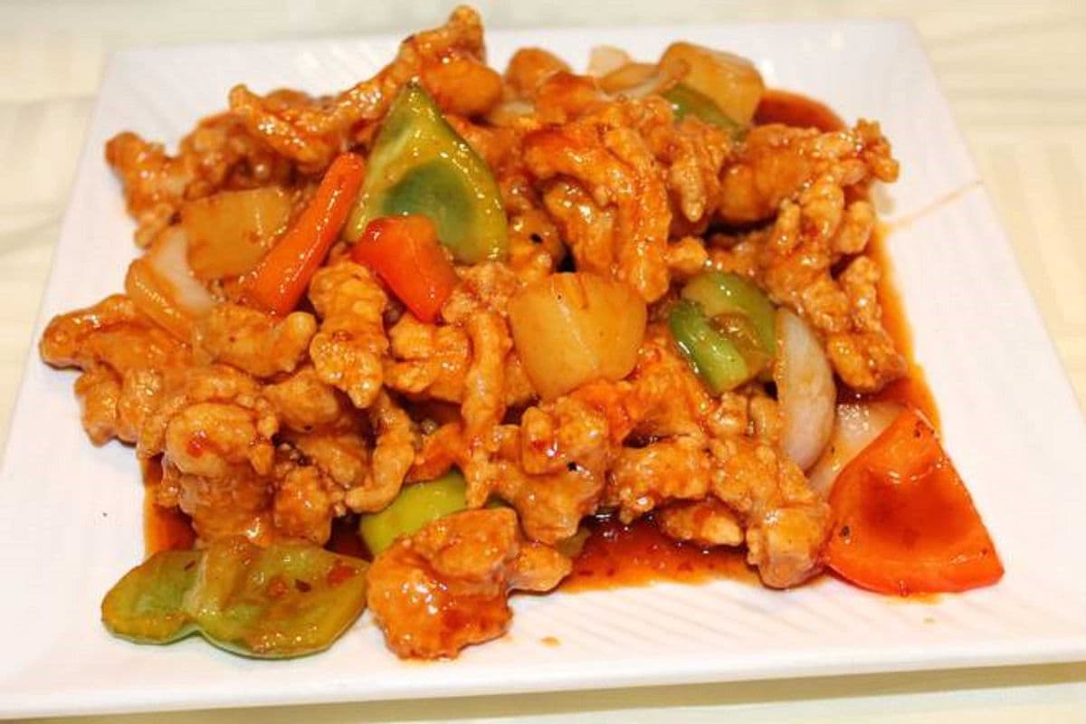 咕噜鸡片Sweet and Sour Chicken
