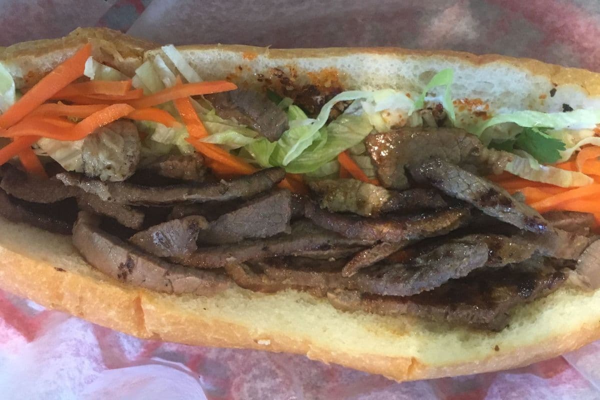 8. Satay Beef Submarine