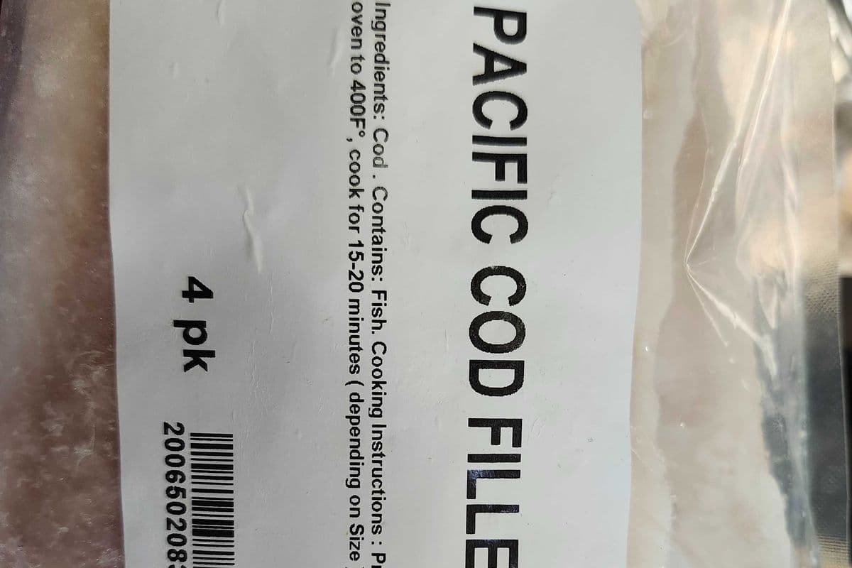 Pacific Cod Fillets 4 pk