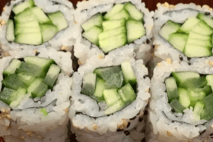 206. Avocado and Kappa Roll