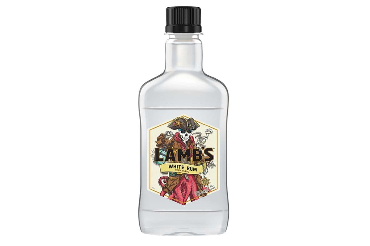 87015. LAMB'S WHITE RUM (1 x 1.75L)