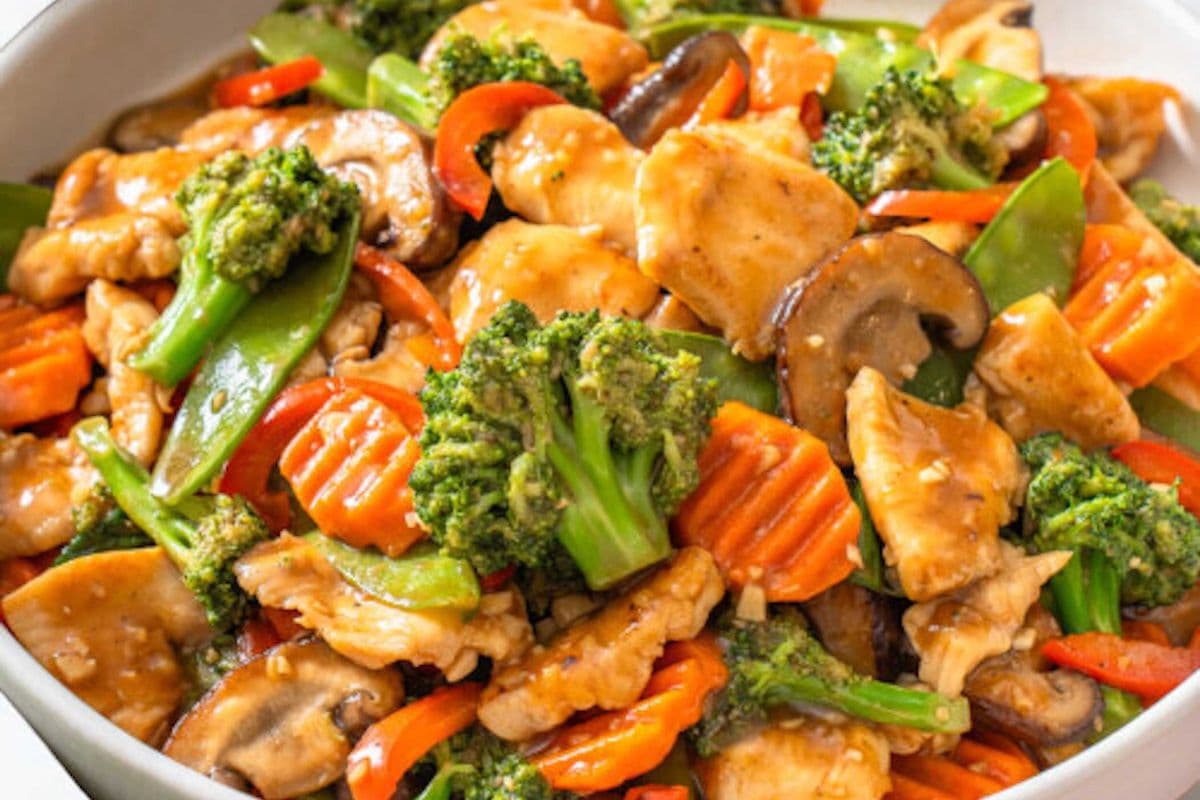 Chicken with Mix Vegetables