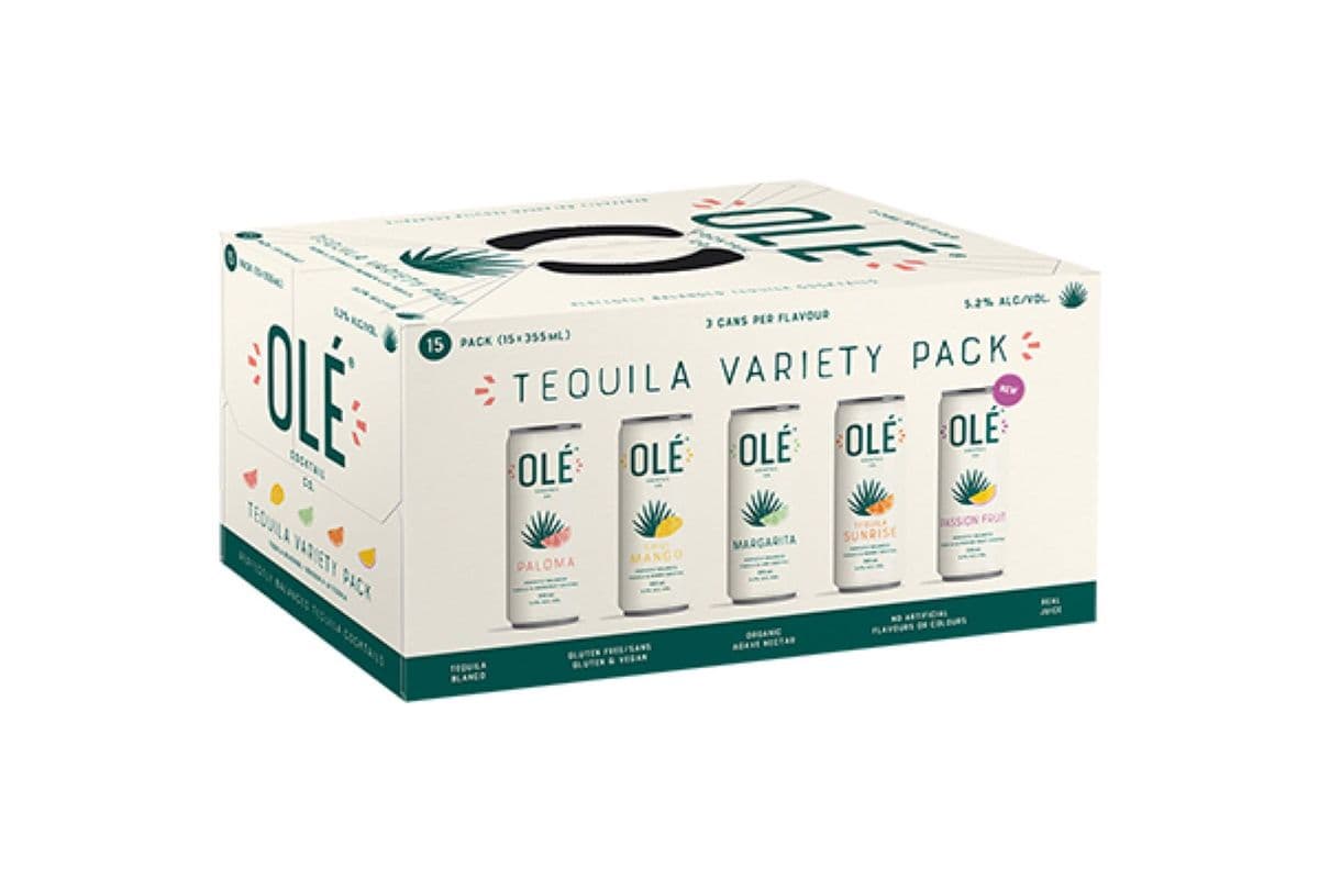 Ole Tequila Variety Pack (15 x 355mL Cans)