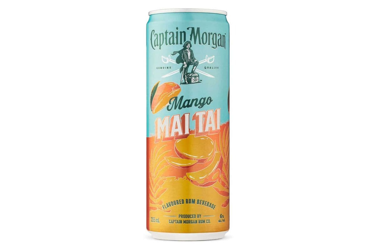 Captain Morgan Mango Mai Tai 355ml (1 x 355ml)