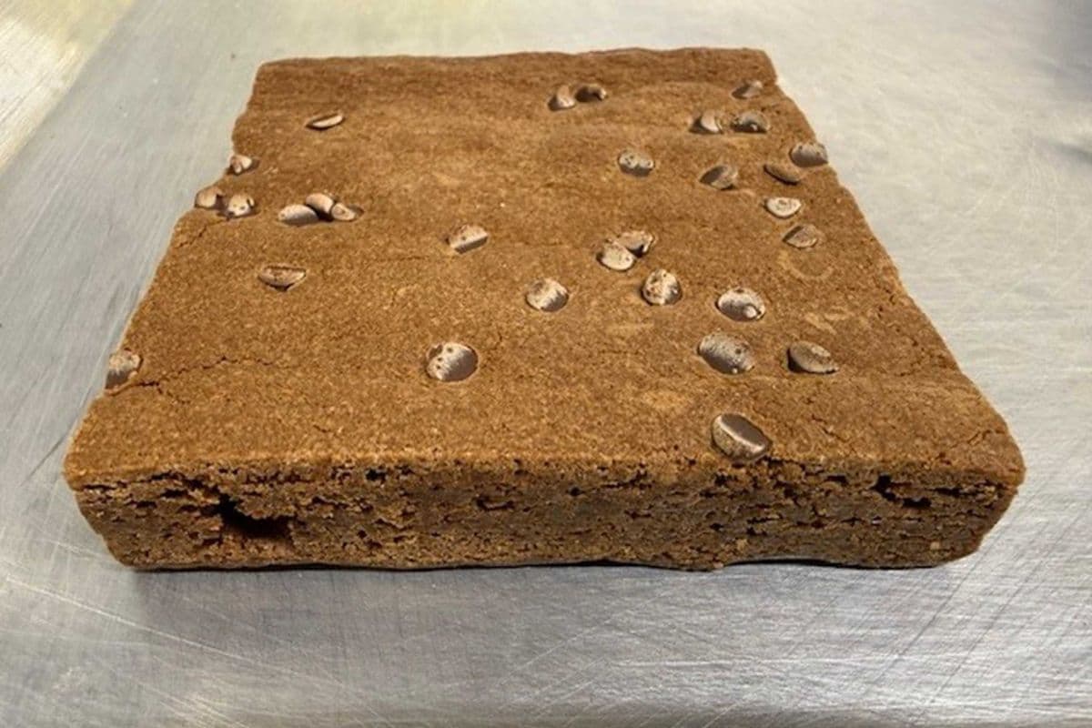 Double Chocolate Brownie (One large brownie )