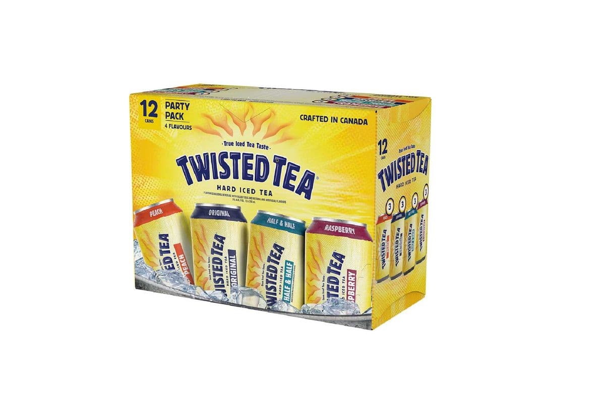 Twisted Tea Variety Pack (12 Pack Cans) (12 x 355 ml Cans)