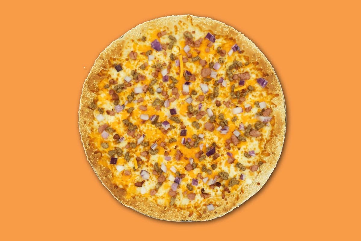 8. 14" Large Beef and Bacon Pizza