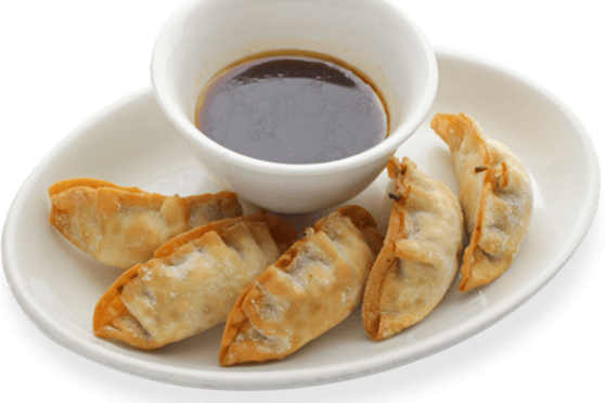 Fried Vegetable Gyoza (6 pcs) ( )