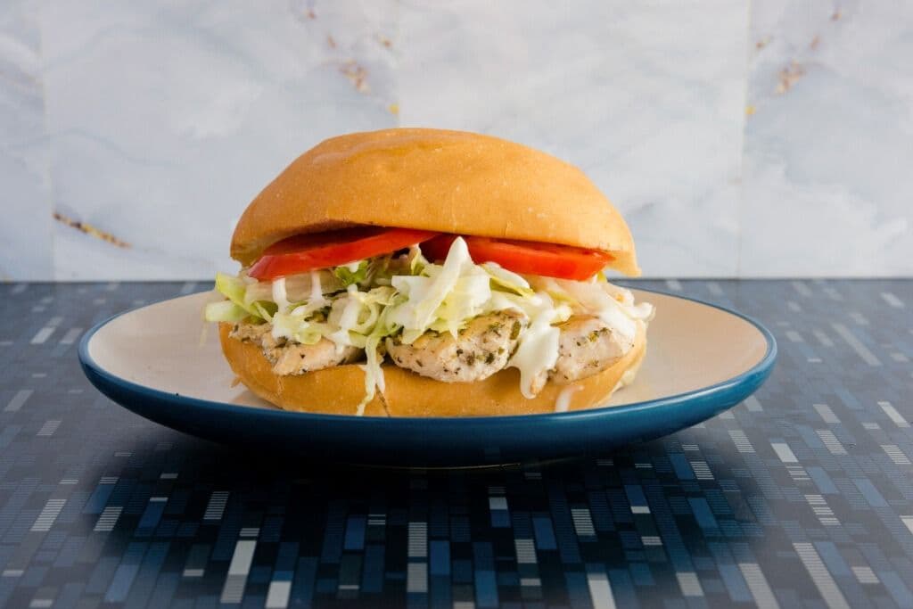 Grilled Chicken Burger