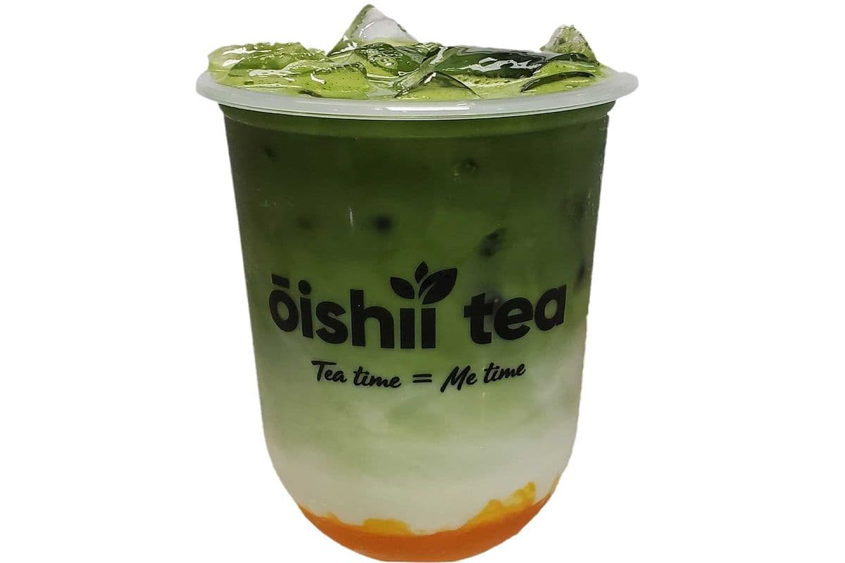 Mango Matcha Latte, Large