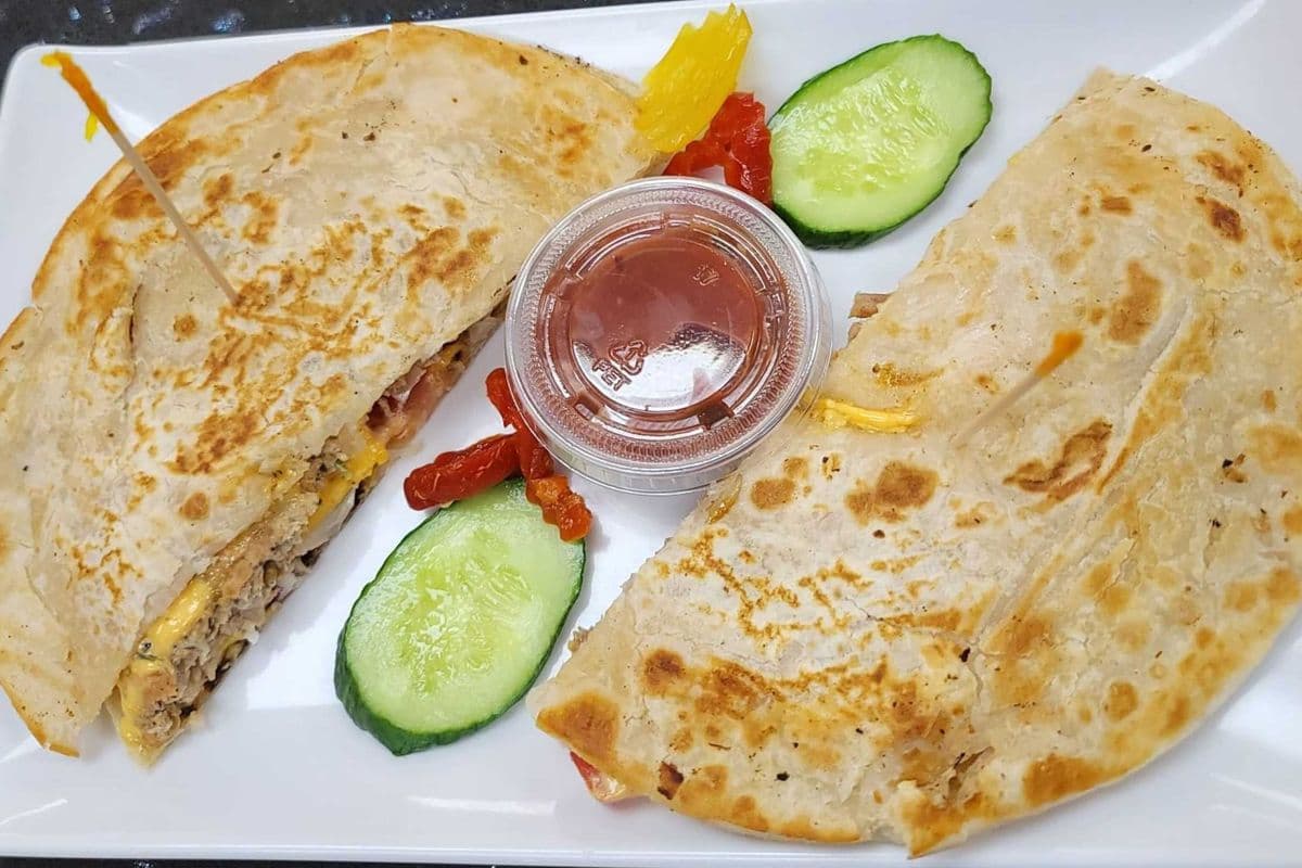 Chicken Kabab Paratha
