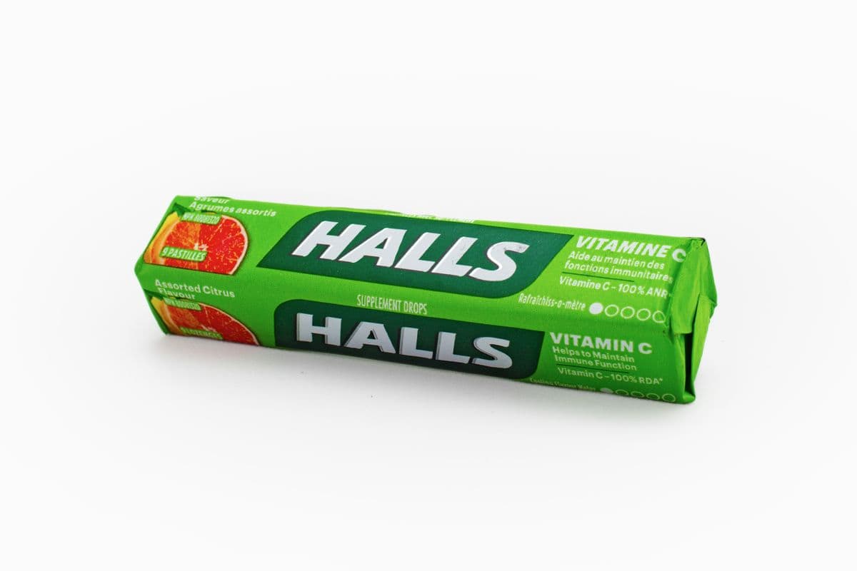 HALLS VITAMIN C ASSORTED CITRUS (9 pc)