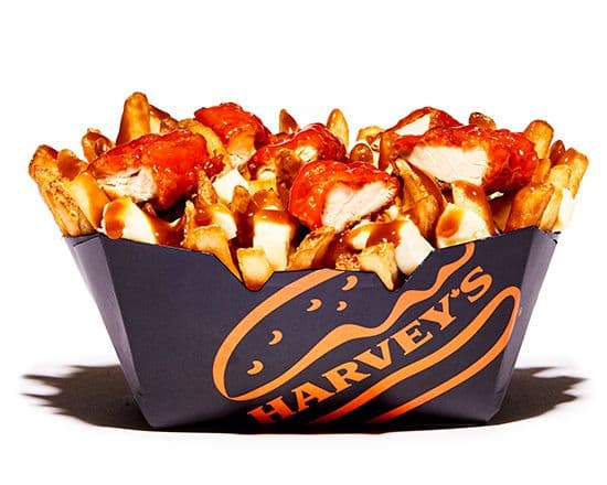 Poutine Poulet Buffalo, format moyen