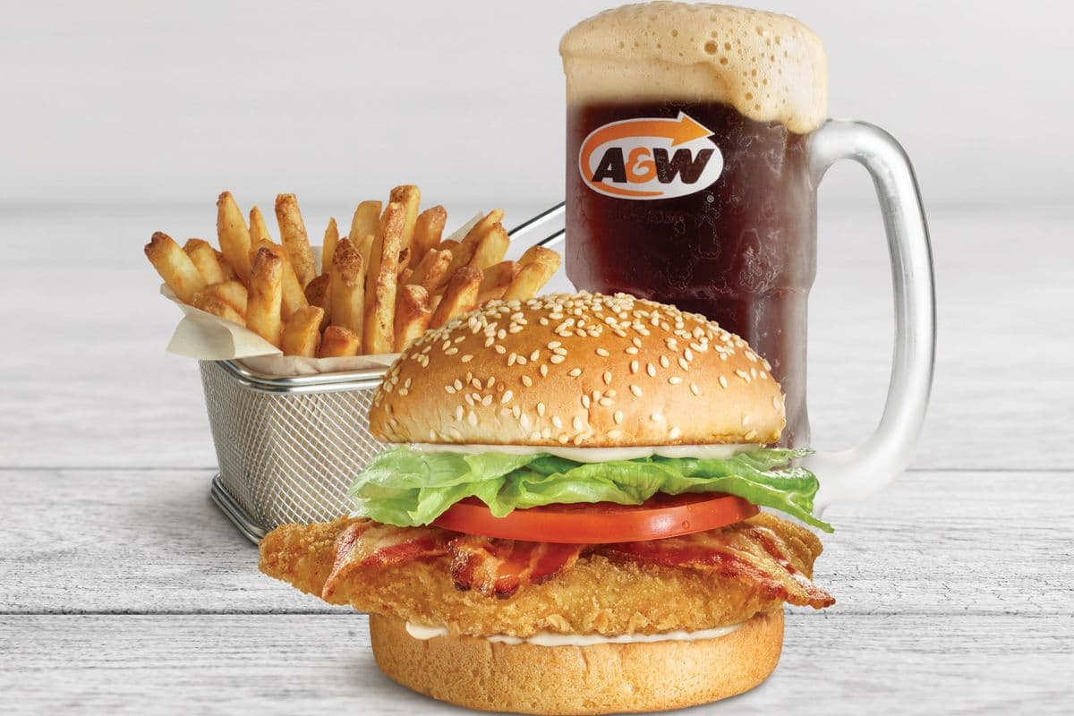 BLT Chicken Burger Combo