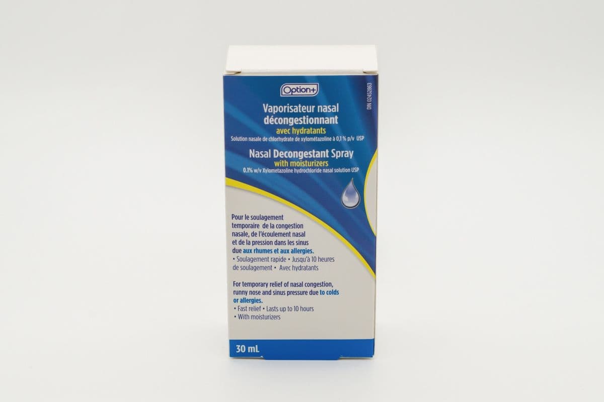 Option + Nasal Decongestant (30 mls)